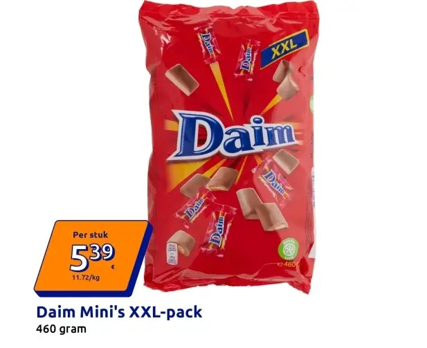 Aanbieding: Daim Mini's XXL-pack