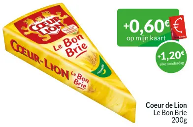 Promotie: Le Bon Brie