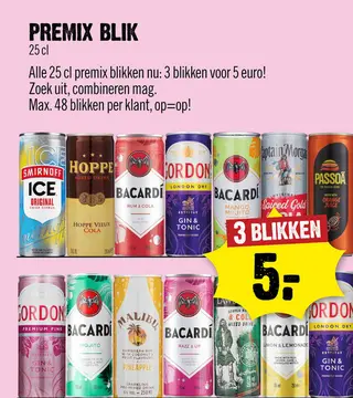 Aanbieding: Premix Blik