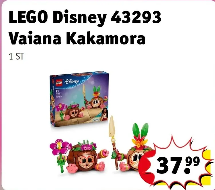Aanbieding: LEGO Disney 43293 Vaiana Kakamora