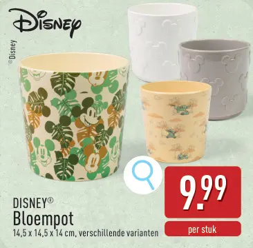 Promotie: Bloempot