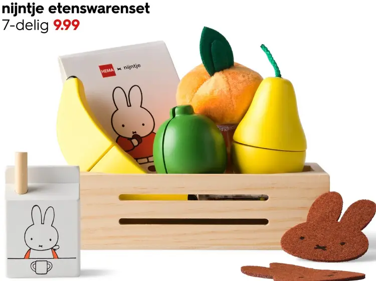 Aanbieding: Nijntje etenswarenset