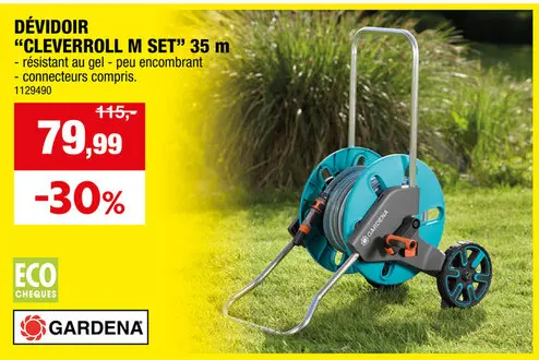 Offre: Gardena CleverRol M dévidoir
