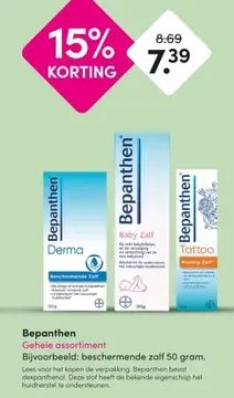 Aanbieding: Bepanthen Gehele assortiment