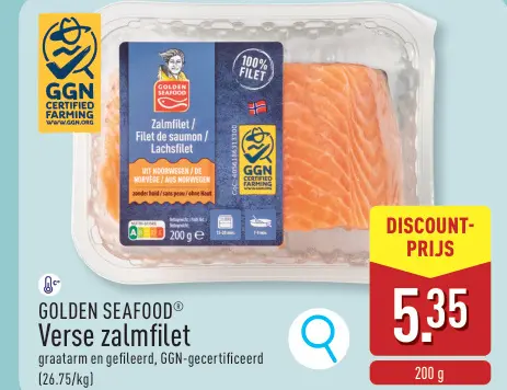 Promotie: Verse zalmfilet