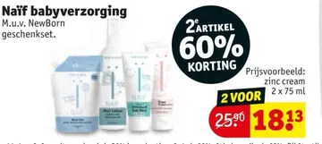 Aanbieding: Naïf babyverzorging