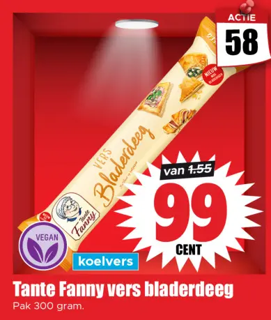 Aanbieding: Vers bladerdeeg