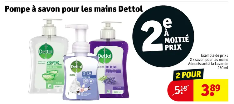 Offre: Pompe à savon pour les mains