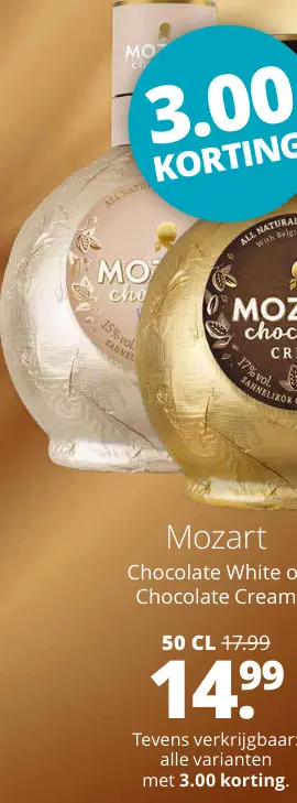 Aanbieding: Mozart Chocolate Liqueur