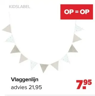 Promotie: Vlaggenlijn