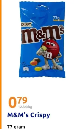 Aanbieding: M&M's Crispy