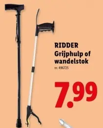 Promotie: Grijphulp of wandelstok