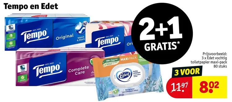 Promotie: Tempo en Edet
