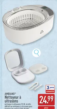 Offre: AMBIANO® Nettoyeur à ultrasons