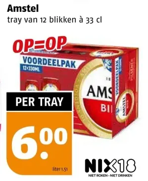Aanbieding: Amstel