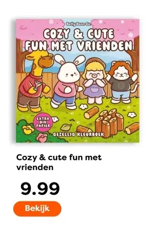 Aanbieding: Cozy & cute fun met vrienden