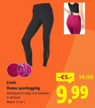 Aanbieding: Dames sportlegging