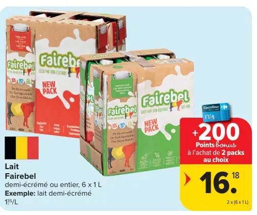 Offre: Lait