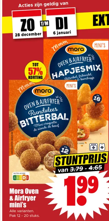 Aanbieding: Mora Oven & Airfryer mini's