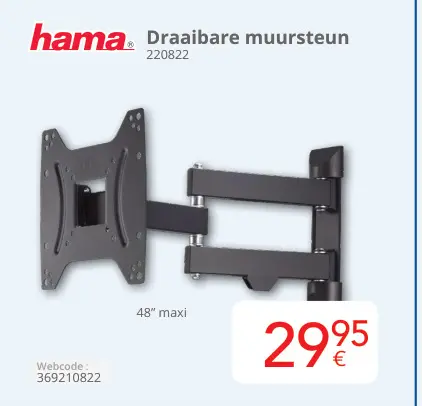 Aanbieding: Draaibare muursteun