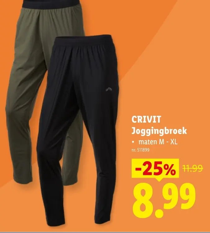 Promotie: Joggingbroek