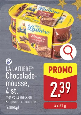 Aanbieding: Chocolade-mousse