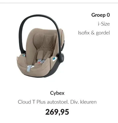 Aanbieding: Cloud T Plus autostoel