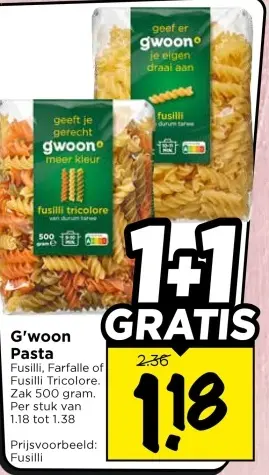 Aanbieding: Pasta