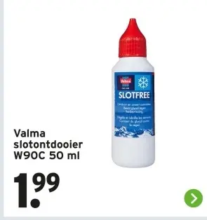 Aanbieding: slotontdooier W90C