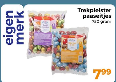 Aanbieding: Trekpleister paaseitjes