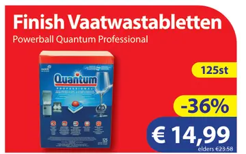 Aanbieding: Finish Vaatwastabletten