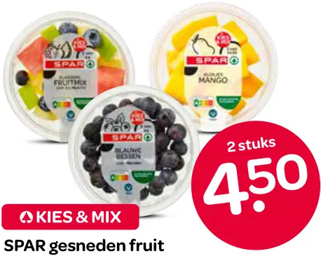 Aanbieding: Gesneden fruit