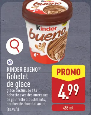 Offre: KINDER BUENO® Gobelet de glace
