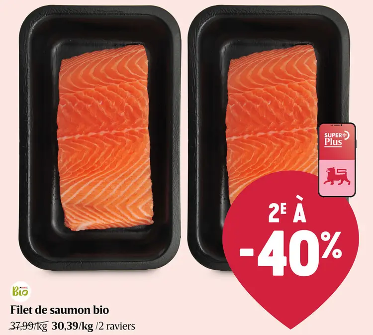Offre: Filet de saumon bio