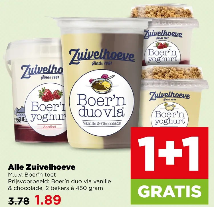 Aanbieding: Alle Zuivelhoeve