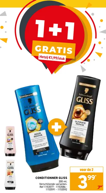 Promotie: Conditionner GLISS