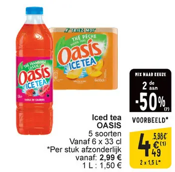 Aanbieding: Iced tea