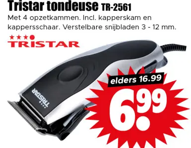 Aanbieding: Tristar tondeuse TR-2561