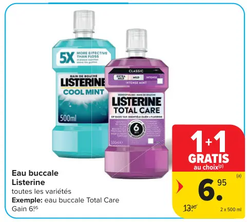 Offre: Eau buccale