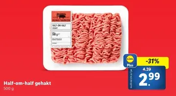 Aanbieding: Half-om-half gehakt