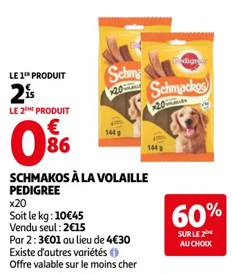 Promotie: Schmakos à la volaille