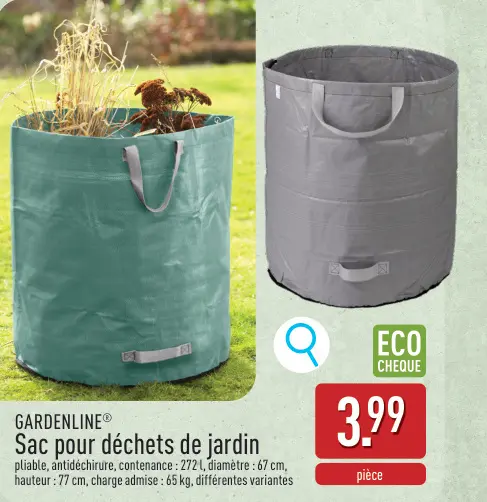 Offre: GARDENLINE® Sac pour déchets de jardin
