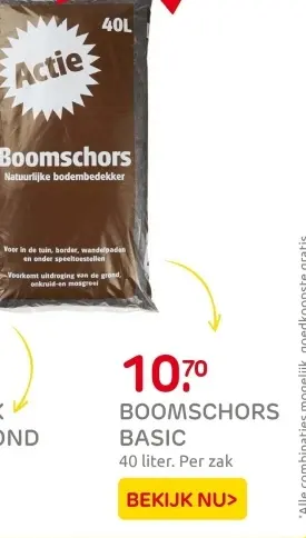 Aanbieding: Boomschors