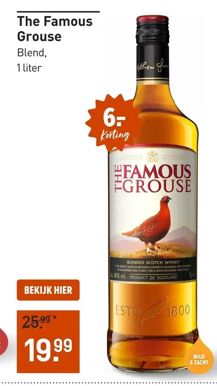 Aanbieding: The Famous Grouse
