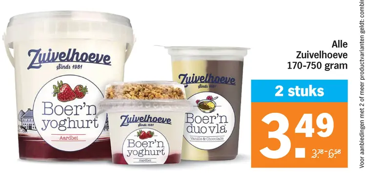 Aanbieding: Alle Zuivelhoeve