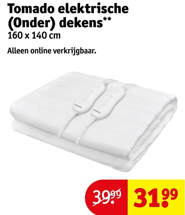 Aanbieding: Elektrische (Onder) dekens