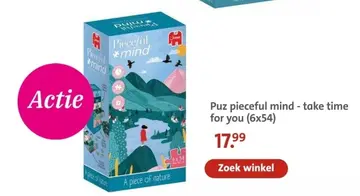 Aanbieding: Puz pieceful mind - take a moment