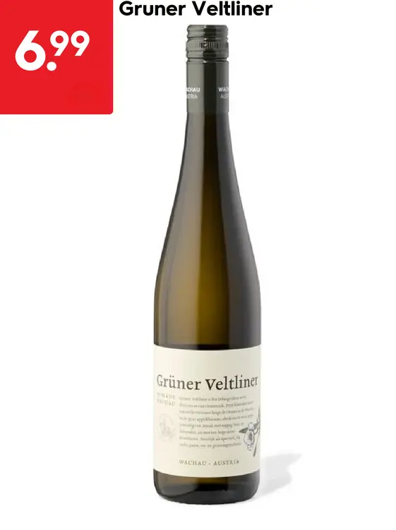 Promotie: Gruner Veltliner