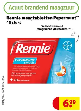 Aanbieding: Maagtabletten Pepermunt
