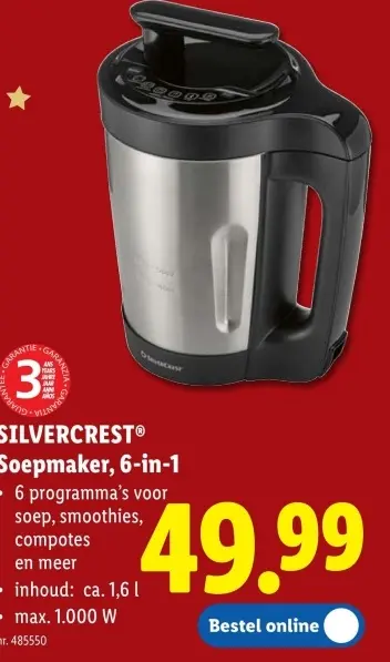 Promotie: Soepmaker
